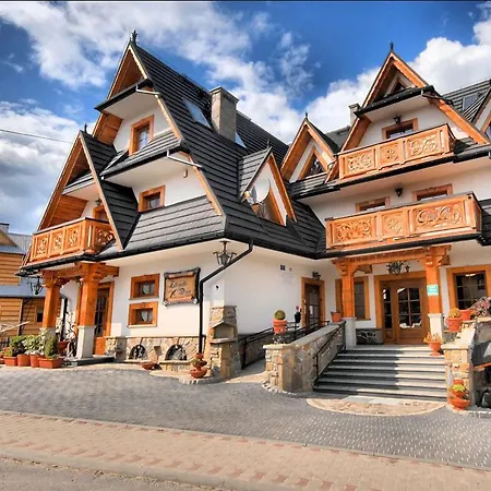 Pensjonat Zbójecki Dwór Wellness&SPA, Jacuzzi ogrodowe, strefa do grillowania, plac zabaw dla dzieci, blisko basenów termalnych Bukowina Tatrzańska